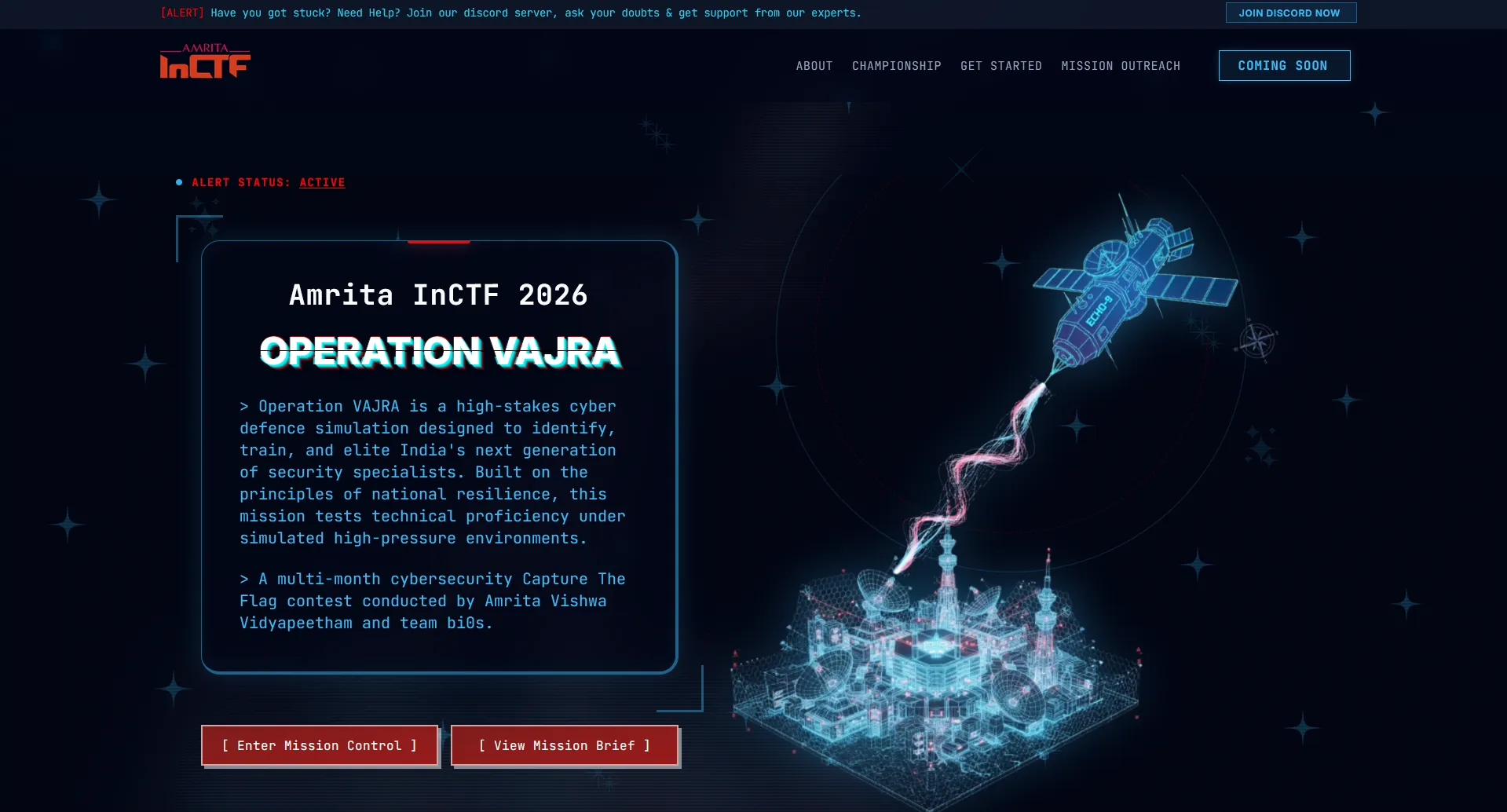 Preview of https://www.inctf.in/